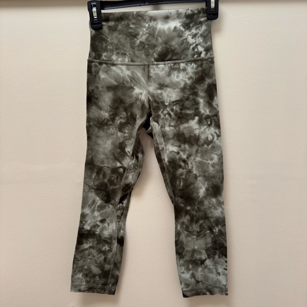 Lululemon Athletica Align High Rise Crop 21” in Diamond Dye